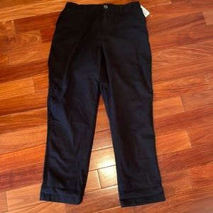 Old Navy Easy Chinos Black NWT M medium